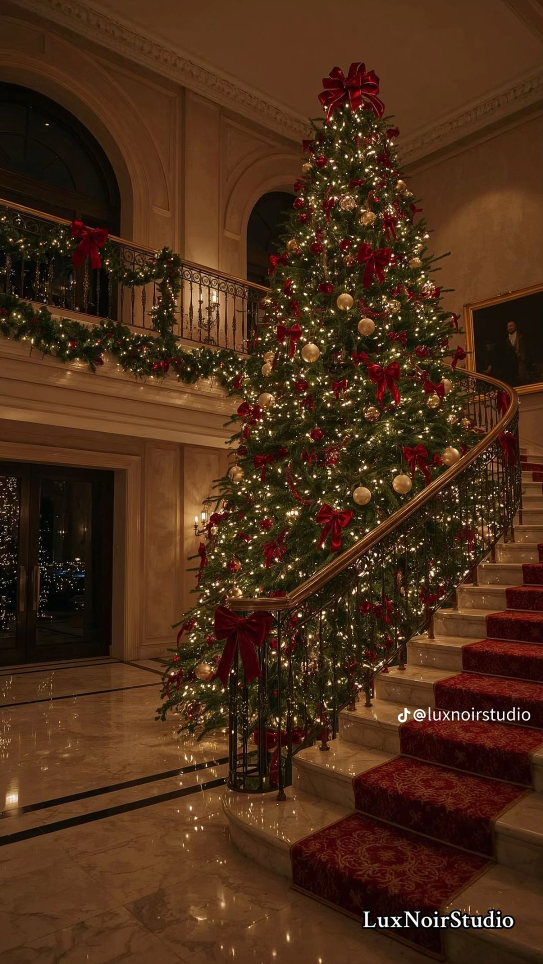 Grand staircase tree