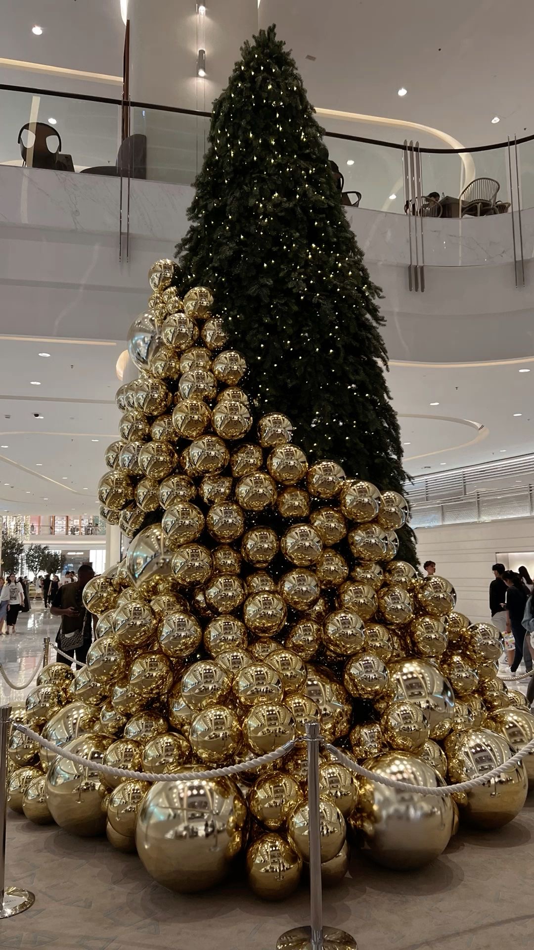 Cascade of gold