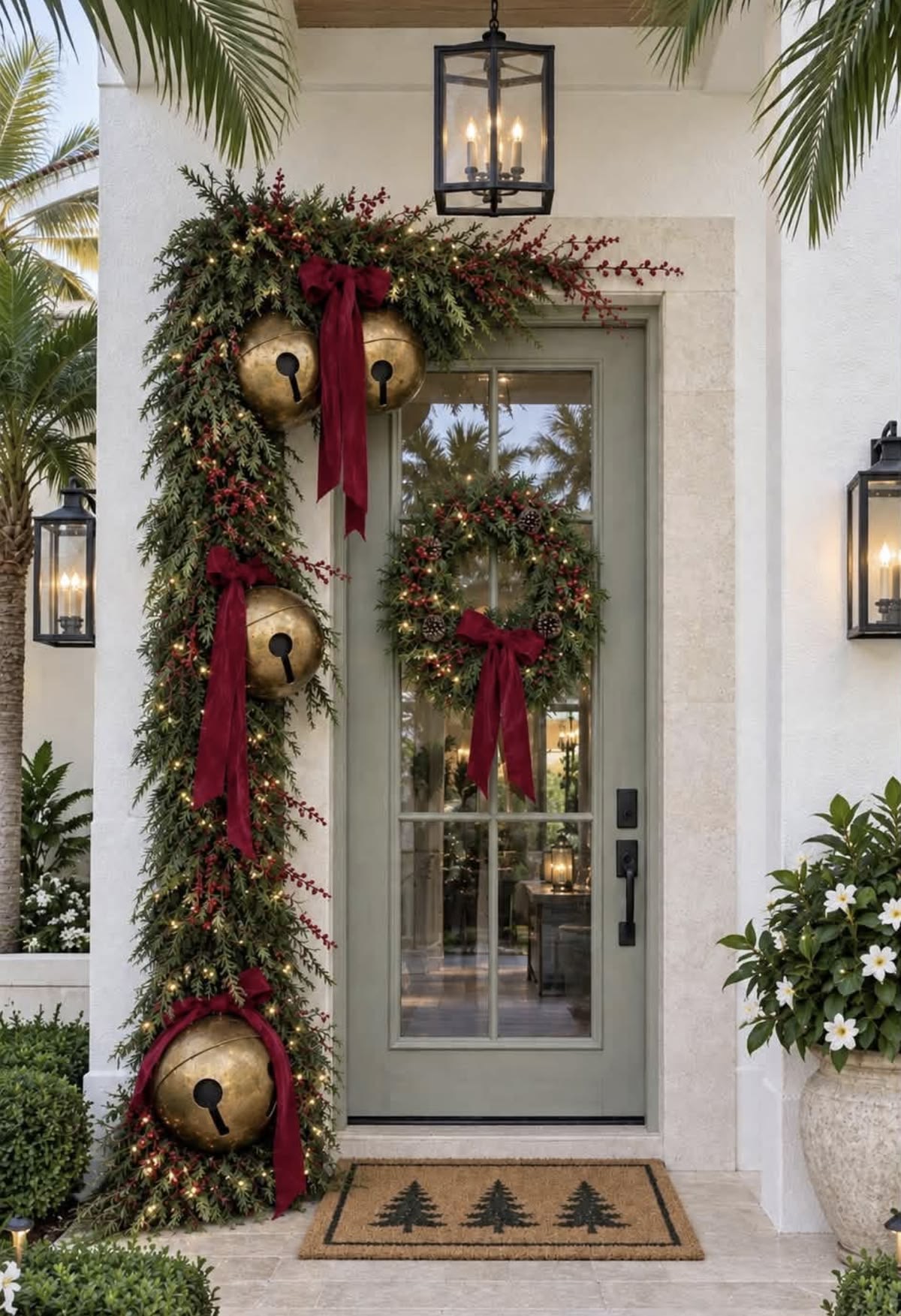 Golden bells doorway