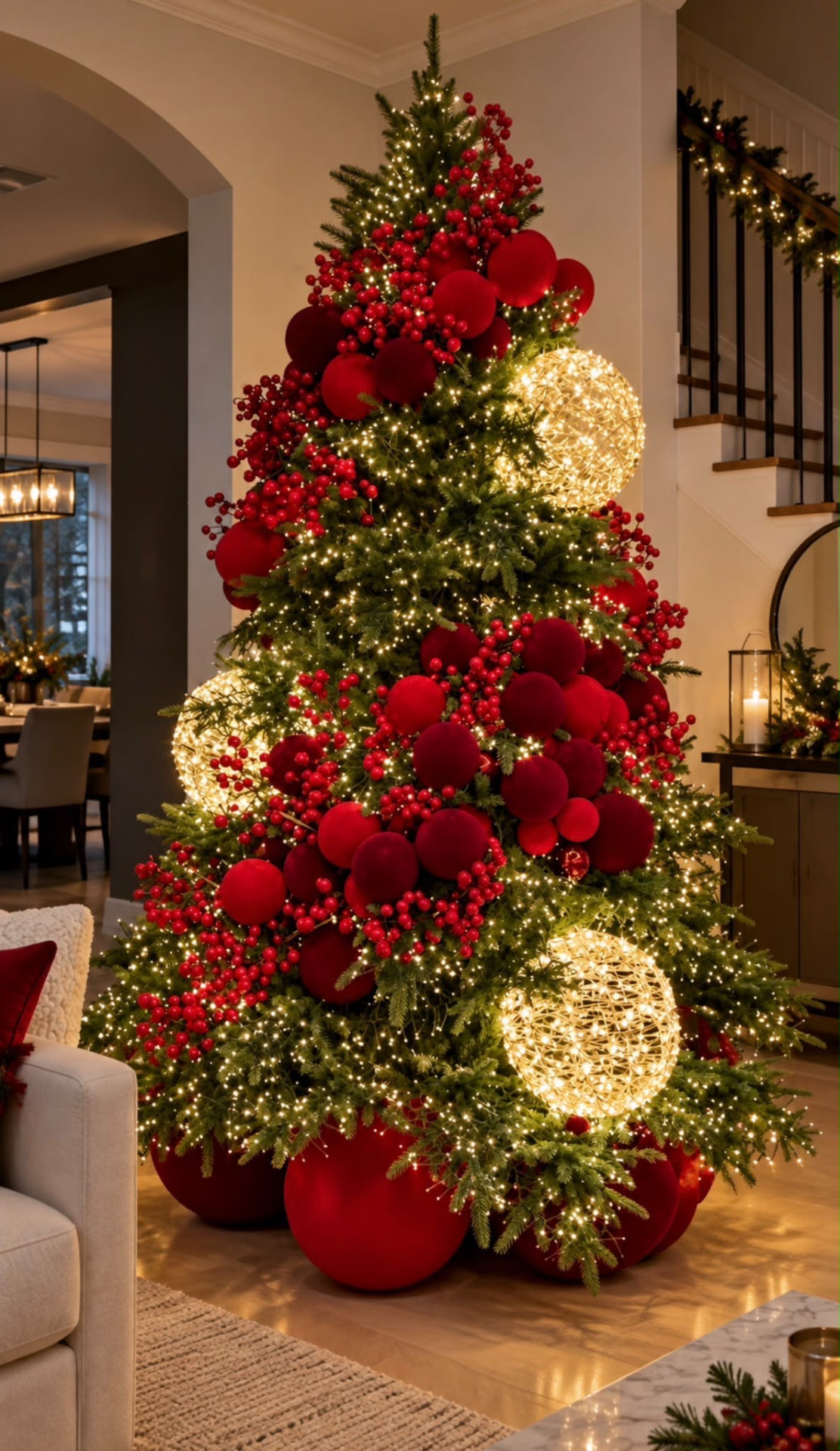 Berry & velvet tree